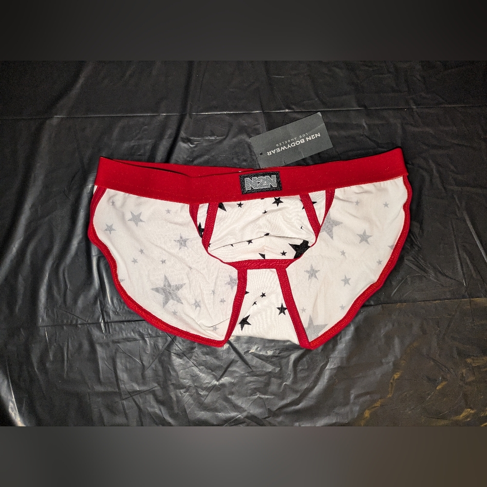 N2N Men's USA Stars Brief Size L